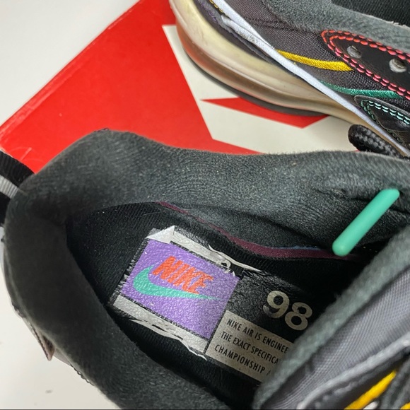 | The Martin | Nike Airmax 98 Multicolor🔴🟠🟡🟢🔵🟣⚫️⚪️ - Picture 4 of 4